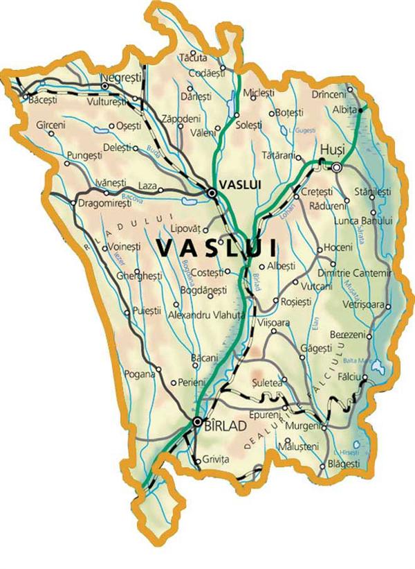 Harta Vaslui
